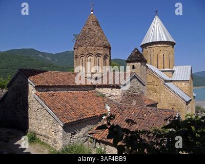 Ananuri - château médiéval, sur la rivière Aragvi, Géorgie Banque D'Images
