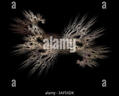 Créature sauvage fractale Banque D'Images