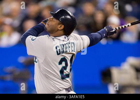 25 septembre 2009 : les Mariners de Seattle ont désigné Ken Griffey Jr. #24 apparaît au Rogers Centre de Toronto lors d'un match de la MLB entre les Mariners de Seattle et les Blue Jays de Toronto..les Blue Jays ont gagné 5-0.***** POUR USAGE ÉDITORIAL UNIQUEMENT (crédit image : SGM/ZUMAPRESS.com) Banque D'Images