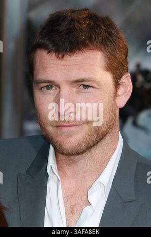 31 mars 2010 - Hollywood, Californie, États-Unis d'Amérique - 31 mars 2010 : Sam Worthington assiste à la première du Clash of the Titans au Grauman's Chinese Theater à Hollywood, Californie (crédit image : SGM/ZUMAPRESS.com) Banque D'Images