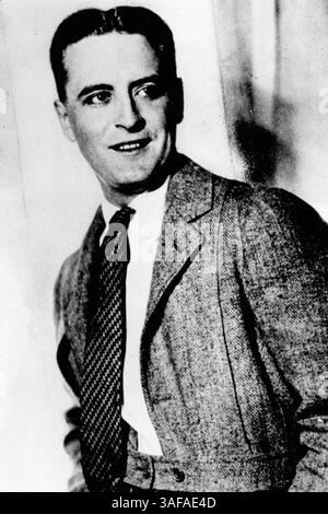 01 juin 1925 ; Hollywood, Californie, États-Unis ; F SCOTT FITZGERALD 1925.. (Crédit image : Austral/ZUMAPRESS.com) Banque D'Images