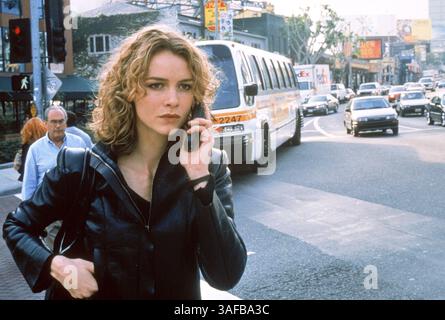 01 avril 2000 ; Hollywood, Californie, États-Unis ; actrice SAFRAN . BURROWS dans le rôle d'Emma dans le film 'Time Code' réalisé par Mike .Figgis. (Image de crédit : ZUMA Press/ZUMAPRESS.com) Banque D'Images