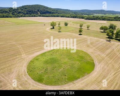 Seip Earthworks, Hopewell culture National Historical Park, Chillicothe, OH 45601 Banque D'Images