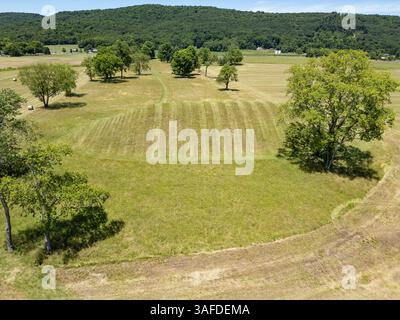 Seip Earthworks, Hopewell culture National Historical Park, Chillicothe, OH 45601 Banque D'Images