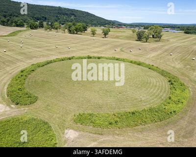 Seip Earthworks, Hopewell culture National Historical Park, Chillicothe, OH 45601 Banque D'Images