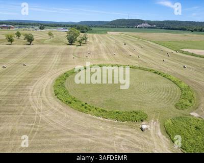 Seip Earthworks, Hopewell culture National Historical Park, Chillicothe, OH 45601 Banque D'Images