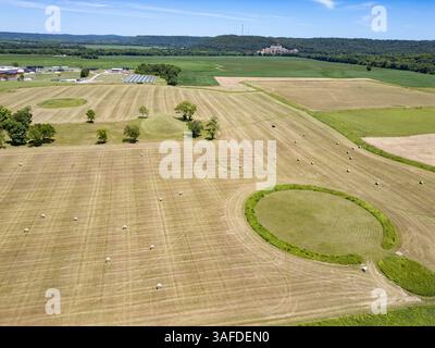 Seip Earthworks, Hopewell culture National Historical Park, Chillicothe, OH 45601 Banque D'Images