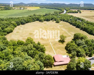 Mound City, Hopewell culture National Historical Park, Chillicothe, OH 45601 Banque D'Images