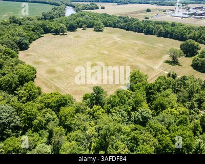 Mound City, Hopewell culture National Historical Park, Chillicothe, OH 45601 Banque D'Images