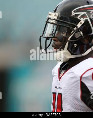 30 août 2012 : Jacksonville Jaguars (#) lors du match de pré-saison NFL entre les Atlanta Falcons et les Jacksonville Jaguars à EverBank Field à Jacksonville, FL. Les Jaguars ont gagné 24-14 . Daniel Goncalves(crédit image : © Daniel Goncalves/Cal Sport Media/ZUMAPRESS.com) Banque D'Images