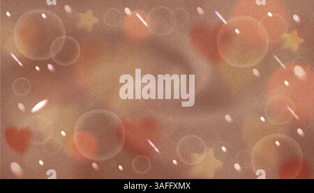 Fond de moka mousse Bokeh Illustration de Vecteur