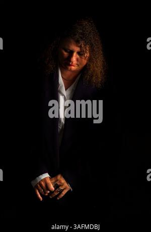 Susan Edwards, maître de 3e classe de la marine américaine à la retraite (crédit image : St Petersburg Times/ZUMAPRESS.com) Banque D'Images