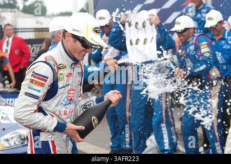 Loudon, NH - 15 juillet 2012 : Kasey Kahne remporte le LENOX Industrial Tools 301 au New Hampshire Motor Speedway à Loudon, NH. (Crédit image : © ASP/Cal Sport Media/ZUMAPRESS.com) Banque D'Images