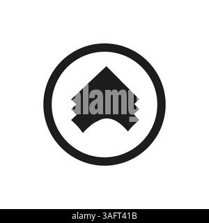 Lettre A ou modèle de logo AAA Illustration de Vecteur