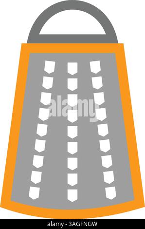 Image vectorielle d'icône Grater. Convient aux applications mobiles, aux applications Web et aux médias imprimés. Illustration de Vecteur