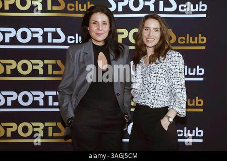 Vanessa Blumhagen und Anna Funck BEI der Eröffnung des Sports clubs Hafencity im Westfield Hamburg-Überseequartier. Hambourg, 08.04.2025 *** Vanessa Blumhagen et Anna Funck à l'ouverture du Sports Club Hafencity à Westfield Hamburg Überseequartier Hamburg, 08 04 2025 Foto :xgbrcix/xFuturexImagex sports club 5418 Banque D'Images