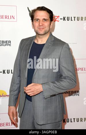 Pierre Kiwitt BEI der Verleihung des 31. B.Z. Kulturpreises 2025 im Theater am Potsdamer Platz. Berlin, 08.04.2025 *** Pierre Kiwitt à la cérémonie de remise des prix du B Z Kulturpreis 2025 31 au Theater am Potsdamer Platz Berlin, 08 04 2025 Foto :XF.xKernx/xFuturexImagex kulturpreis 5439 Banque D'Images