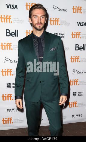 Dan Stevens à la conférence photo TIFF pour 'The Guest' à Toronto, Canada - 13 septembre 2014 Banque D'Images