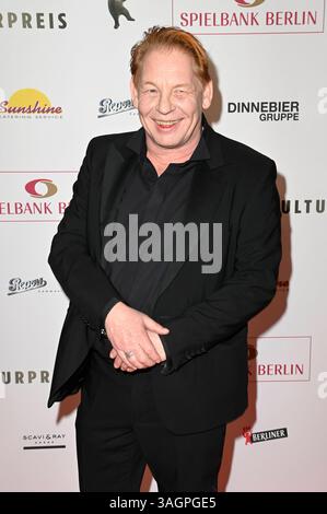 Ben Becker BEI der Verleihung des 31. B.Z. Kulturpreises 2025 im Theater am Potsdamer Platz. Berlin, 08.04.2025 *** Ben Becker lors de la cérémonie de remise des 31 prix B Z culture 2025 au Theater am Potsdamer Platz Berlin, 08 04 2025 Foto :XF.xKernx/xFuturexImagex kulturpreis 5576 Banque D'Images