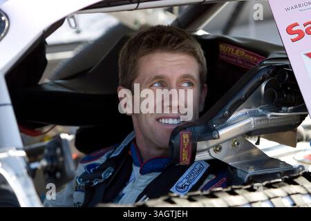 24 octobre 2009 : Carl Edwards, pilote de la Ford No. 60 Save A Lot, avant le départ de la Kroger on Track for the Cure 250 au Memphis Motorsports Park. (Crédit image : © ASP/Cal Sport Media/ZUMA Press) Banque D'Images