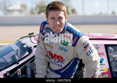 24 octobre 2009 : Carl Edwards, pilote de la Ford No. 60 Save A Lot, avant le départ de la Kroger on Track for the Cure 250 au Memphis Motorsports Park. (Crédit image : © ASP/Cal Sport Media/ZUMA Press) Banque D'Images
