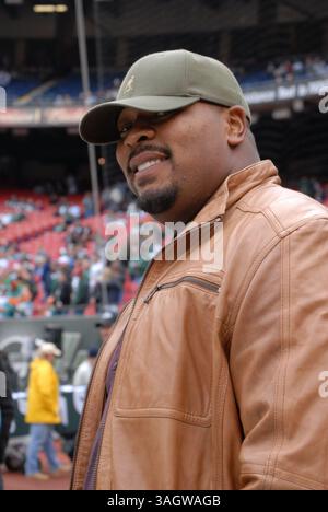 01 nov. 2009 - New York, New York, États-Unis - KRIS JENKINS au match NY jets vs Miami Dolphins au Giant Stadium. Miami a gagné 30-25. (Crédit image : © Jeffrey Geller/ZUMA Press) Banque D'Images