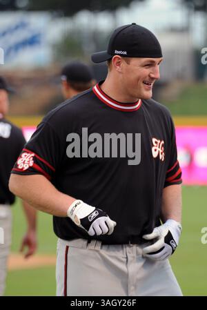 13 juin 2009 : Dallas Cowboy Tight End Jason Witten pendant le match de baseball caritatif Reebok Heroes Baseball Game par la Mike Modano Foundation au Dr Pepper Ballpark à Frisco, Texas. (Crédit image : © Albert Pena/Cal Sport Media/ZUMA Press) Banque D'Images