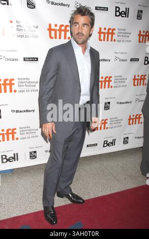 Sep 14, 2009 - Toronto, ON, Canada - COLIN FARRELL à la première de 'Ondine' au Festival international du film de Toronto 2009. (Crédit image : © Dan Herrick/ZUMA Press) Banque D'Images