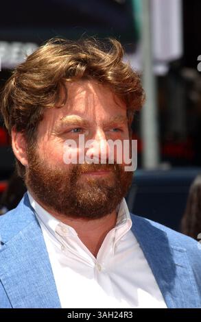 La première mondiale de ''G-FORCE'' a eu lieu au El Capitan Theatre à Hollywood, Californie 07-19-2009.ZACH GALIFIANAKIS . Photo de Phil Roach-Ipol-Globe photos, Inc. â© 2009.I14436PR (crédit image : © Phil Roach/Globe photos/ZUMAPRESS.com) Banque D'Images