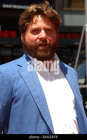 La première mondiale de ''G-FORCE'' a eu lieu au El Capitan Theatre à Hollywood, Californie 07-19-2009.ZACH GALIFIANAKIS . Photo de Phil Roach-Ipol-Globe photos, Inc. â© 2009.I14436PR (crédit image : © Phil Roach/Globe photos/ZUMAPRESS.com) Banque D'Images