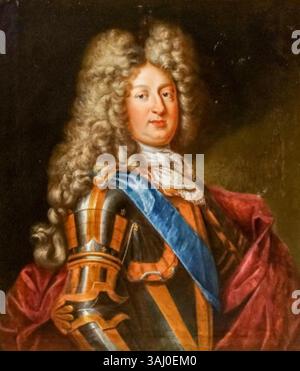 Louis XIV. Portrait du roi Louis XIV de France par Henri Testelin, 1668 Photo Stock - Alamy