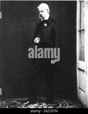 Ce portrait de 1860 représente Léopold II, grand-duc de Toscane (1797-1870), qui a gouverné la Toscane de 1824 à 1859. La peinture capture sa ressemblance au milieu du XIXe siècle, reflétant son rôle dans le paysage politique de la Toscane. Banque D'Images