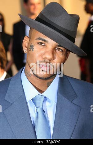 22 novembre 2006 - Los Angeles, Californie, États-Unis - 21 novembre 2006 - Los Angeles, Californie - The Game. 34e Annual American Music Awards - arrivées au Shrine Auditorium. Crédit photo : Zach Lipp/AdMedia Banque D'Images