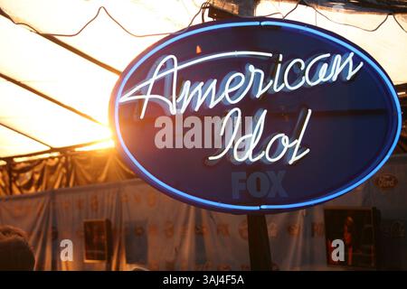 8 mars 2007 - West Hollywood, CA, États-Unis - 8 mars 2007 - West Hollywood, Californie - atmosphère. « American Idol » saison 6 Top 12 finalistes Party au Astra West/Pacific Design Center. Crédit photo : Byron Purvis/AdMedia Banque D'Images