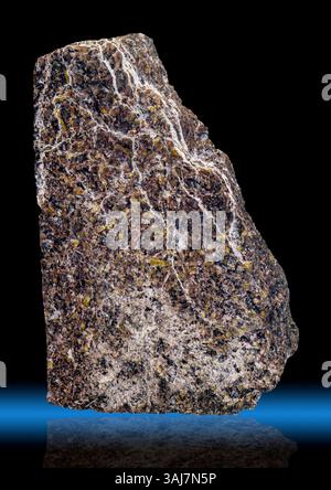 L'échantillon lunaire Apollo 15 recueilli par l'astronaute James Irwin Banque D'Images