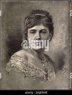 Juliette Adam (1836-1936), écrivaine et féministe française, a joué un rôle important dans la vie intellectuelle et politique française. Elle est connue pour son salon et ses contributions à la cause républicaine en France au XIXe siècle. Banque D'Images