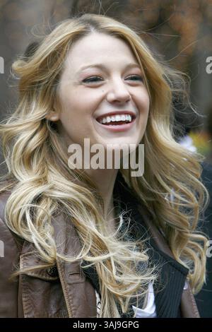 22 mars 2008 - Manhattan, New York, États-Unis - 07 avril 2008 - New York, New York - Blake animé sur le tournage de Gossip Girl à New York. Crédit photo : Edward le Poulin/AdMedia. Banque D'Images