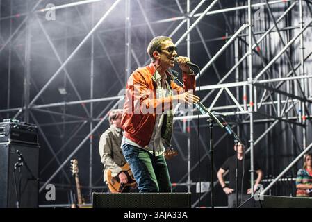 26 août 2017 - Turin, Piémont, Italie - Turin, Italie-26 août 2017 : Richard Ashcroft se produit en direct au festival Todays le 26 août 2017 à Turin, Italie (crédit image : © Stefano Guidi via ZUMA Wire) Banque D'Images
