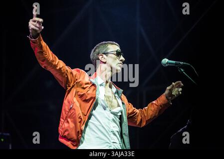 26 août 2017 - Turin, Piémont, Italie - Turin, Italie-26 août 2017 : Richard Ashcroft se produit en direct au festival Todays le 26 août 2017 à Turin, Italie (crédit image : © Stefano Guidi via ZUMA Wire) Banque D'Images