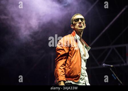 26 août 2017 - Turin, Piémont, Italie - Turin, Italie-26 août 2017 : Richard Ashcroft se produit en direct au festival Todays le 26 août 2017 à Turin, Italie (crédit image : © Stefano Guidi via ZUMA Wire) Banque D'Images