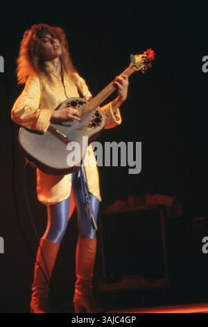 Nancy Wilson de Heart au palladium, New York, 21 octobre 1978. Banque D'Images