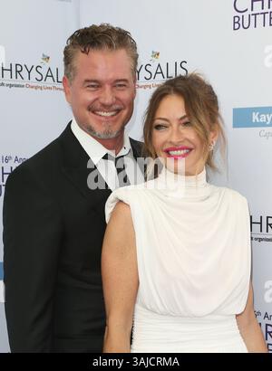 BRENTWOOD, CA 03 juin- Rebecca Gayheart-Dane, Eric Dane, au 16e bal annuel des papillons Chrysalis à Private Residence, Californie, le 03 juin 2017. Crédit : Faye Sadou/MediaPunch Banque D'Images