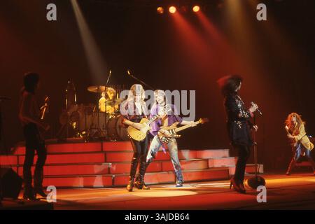 Heart at the palladium, New York, 21 octobre 1978. Banque D'Images