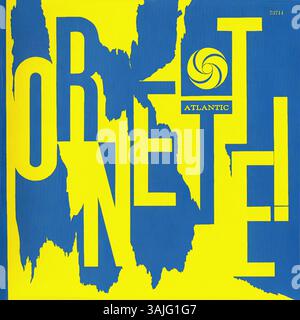 Ornette Coleman - Ornette ! - Couverture de disque de jazz vintage Banque D'Images