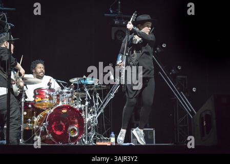 27 mai 2017 - Toronto, Ontario, Canada - la musicienne canadienne SERENA RYDER a donné un concert à guichet fermé au CBC Music Festival, qui a lieu à Echo Beach, à Toronto. En photo : SERENA RYDER (crédit image : © Angel Marchini via ZUMA Wire) Banque D'Images