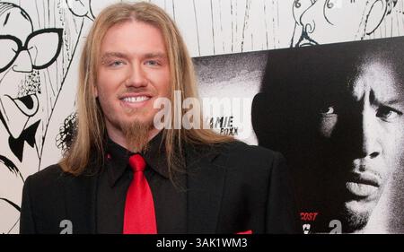 15 oct. 2009 - Philadelphie, Pennsylvanie, États-Unis - RENO LAQUINTANO sur le tapis rouge au Festival du film de Philadelphie projection de 'Law Abiding Citizen' Law Abiding Citizen suit un brillant sociopathe qui orchestre une série de meurtres de haut niveau qui s'emparent de la ville de Philadelphie. (Crédit image : © Ricky Fitchett/ZUMA Press) Banque D'Images