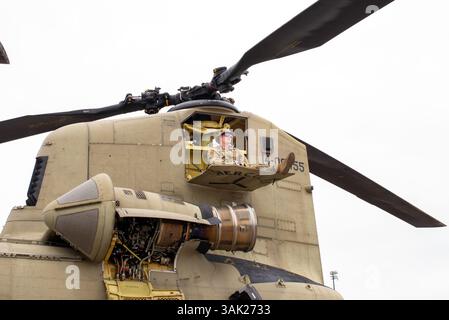 Scènes du Charleston Air Show 2024 Banque D'Images