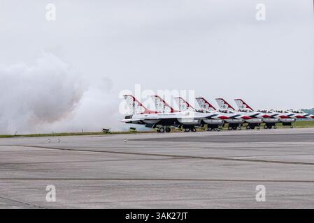Scènes du Charleston Air Show 2024 Banque D'Images