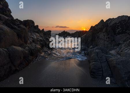 Sharrow point Whitsand Bay Cornwall Banque D'Images