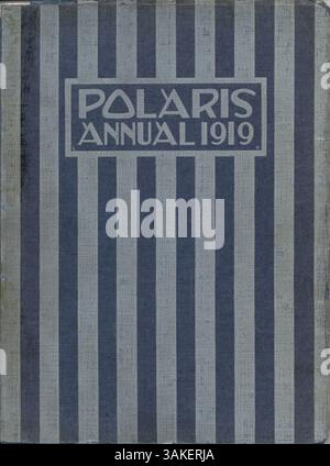 Le North High Yearbook pour 1919, intitulé « Polaris », met en lumière les élèves, les enseignants, les clubs, l'athlétisme et les événements de l'année scolaire 1918-1919 en mettant l'accent sur l'histoire afro-américaine dans la communauté scolaire. Banque D'Images